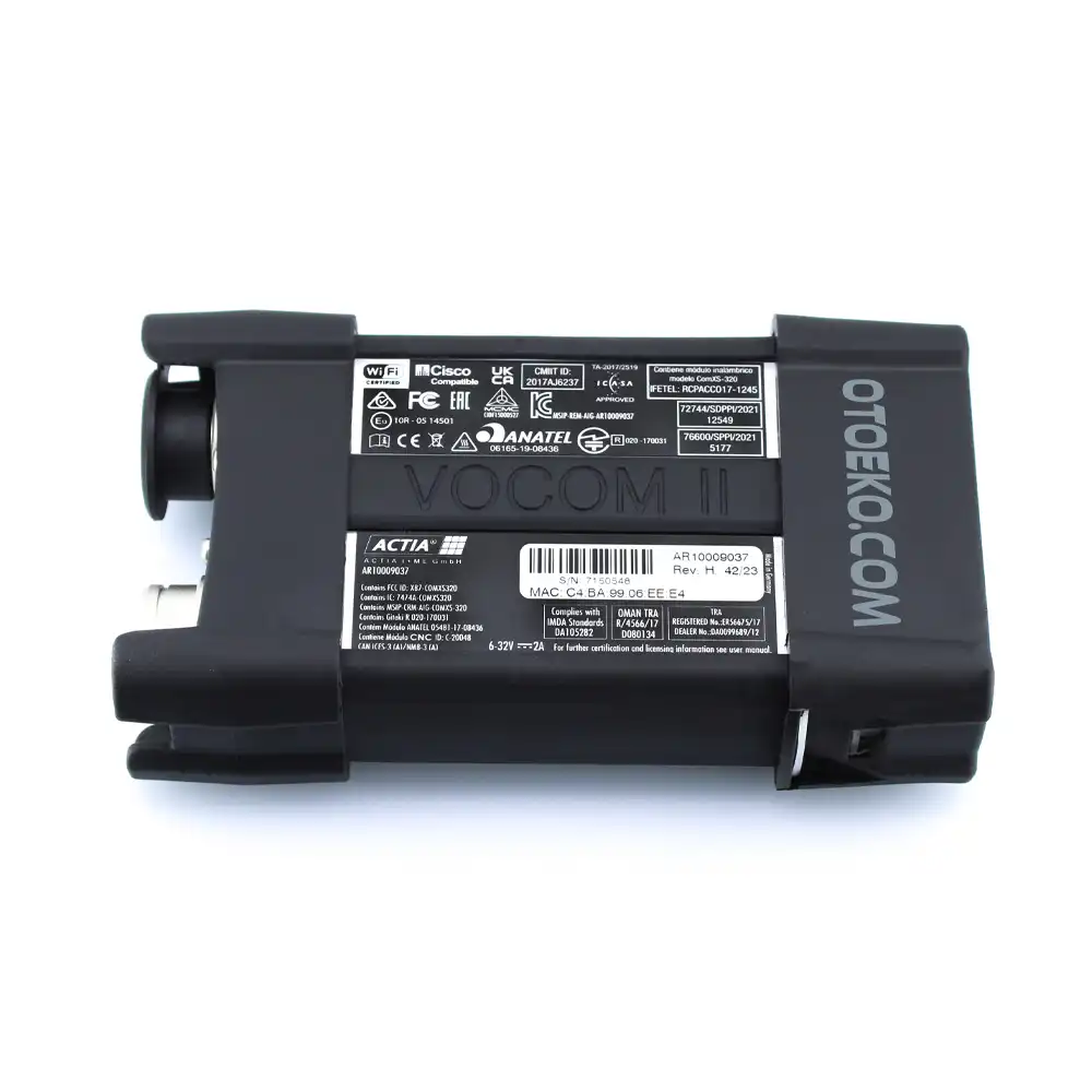Genuine Volvo VOCOM II (88894000) Heavy-Duty Truck, Bus, Construction (CE), Renault Trucks & Penta OEM Diagnostic Interface (DoIP · Wi-Fi · PTT) - 6